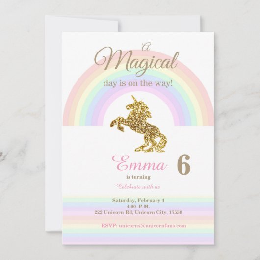 Eenmalige uitnodigingen (Voorkant)