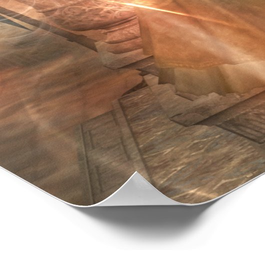 Eenmansmager Poster (Hoek)