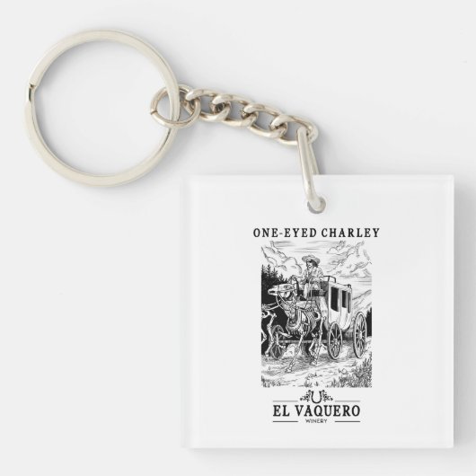Eenogige Charley-sleutelhanger Sleutelhanger (voorkant)