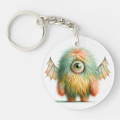Eenogige Monster Sleutelhanger (Voorkant)