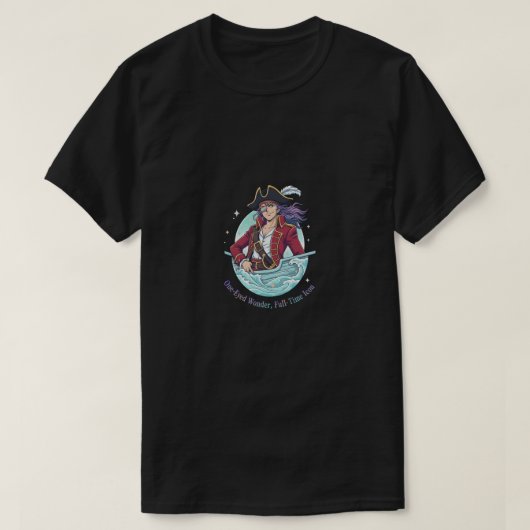 Eenogige wonder fulltime icoon t-shirt (Design voorkant)