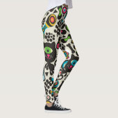 Eenogige Zwarte Kat Leggings (Rechts)