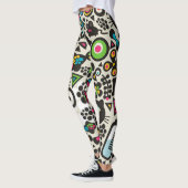 Eenogige Zwarte Kat Leggings (Links)