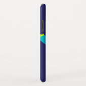 Eenoog kind alien blauw groen naam Case-Mate iPhone case (Achterkant/rechts)