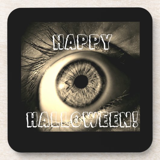 Eénoogige, Halloween harde plastic onderzetter (Voorkant)