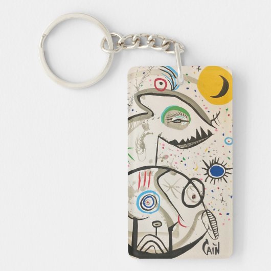 EENOOGMONSTER SLEUTELHANGER (Voorkant)