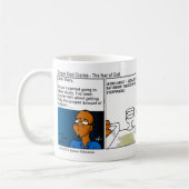 Eénpap Diaries Angst voor God-mok Koffiemok (Links)