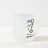 Eenpars-T-shirts en geschenken Matglas Koffiemok (Voorkant rechts)