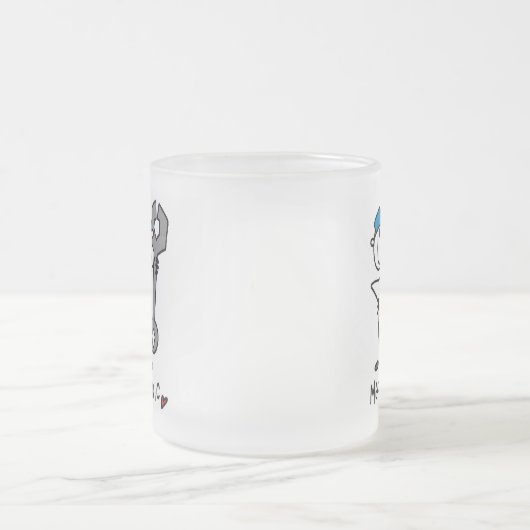 Eenpars-T-shirts en geschenken Matglas Koffiemok (Center)