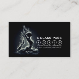 Eenpotige King Pigeon Yoga Instructor Class Pass Klantenkaartje