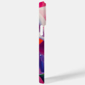  eenroze roze olie schilfermonogrammen Case-Mate iPhone case (Achterkant / Rechts)