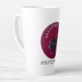 Eens Ademgehaald: Hypnotische Demonen Schedel Latte Mok (Linkerhoek)