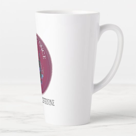 Eens Ademgehaald: Hypnotische Demonen Schedel Latte Mok (Rechts)