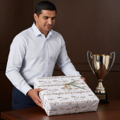 Eens een adelaar, altijd een adelaar. Bruine gesch Inpakpapier Vel