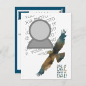 Eens een adelaar altijd een adelaar foto briefkaart (Voorkant / Achterkant)