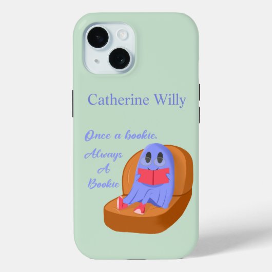 Eens een Bookie Altijd een Bookie  Case-Mate iPhone Case (Achterkant)