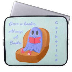Eens een Bookie Altijd een Bookie Laptophoes  Laptop Sleeve