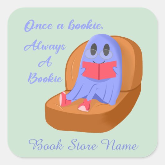 Eens een bookmaker, altijd een bookmaker vierkante sticker (Voorkant)