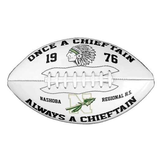 Eens een Chieftain, altijd een Chieftain NRHS-Foot American Football (Voorkant)
