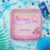 Eens een Fed altijd een Fed Papieren Bordje (Feest)