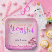 Eens een Fed altijd een Fed Papieren Bordje (Feest)