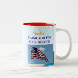 Eens een Fed altijd een Fed Tweekleurige Koffiemok