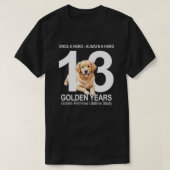 Eens een held, altijd een held - donker t-shirt (Design voorkant)