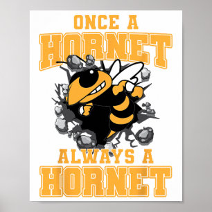 Eens een horzel, altijd een horzel Ck naar school  Poster