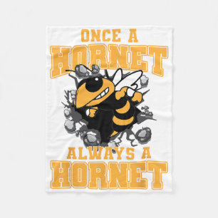 Eens een horzel, altijd een horzel terug naar scho fleece deken