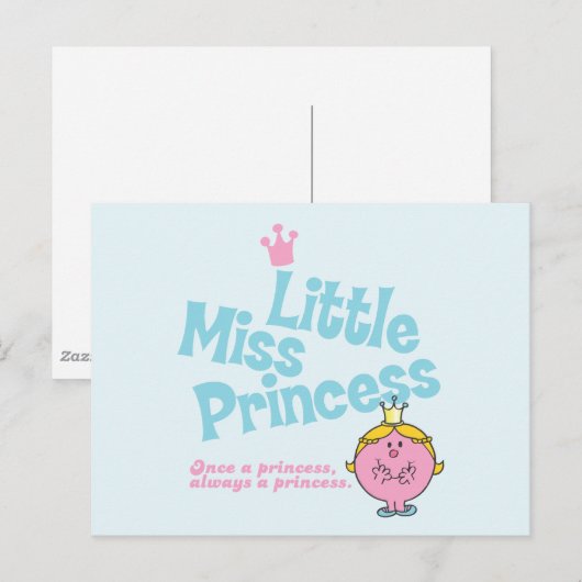 Eens een prinses briefkaart (Voorkant / Achterkant)