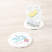 Eens een prinses zandsteen onderzetter (Zijkant)