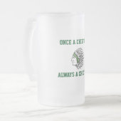 Eens een stamhoofd, altijd een stamhoofd - NRHS Matglas Bierpul (Voorkant links)