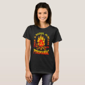 Eens Een Verkenner Altijd Een Pyromaan T-shirt (Voorkant volledig)