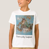Eens een vrolijke swagman t-shirt (Voorkant)