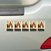 Eens - het Poster van WPA - Bumpersticker (Op auto)