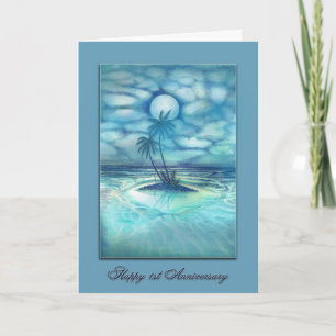 Eens in 1st Jubileum een van de "Blauwe Maan", Kaart