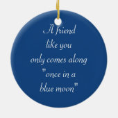 eens in een ornament met een blauwe maan vriend (Achterkant)