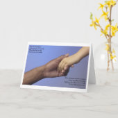 Eens in je leven vriendschap kaart (Gele Bloem)