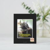 Eens kijken of ze het merkt. briefkaart (Staand voorkant)