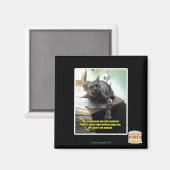 Eens kijken of ze het merkt. magneet (Voorkant / Achterkant)