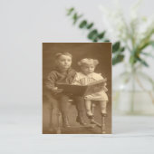 Eens op een Briefkaart van de Tijd (Staand voorkant)