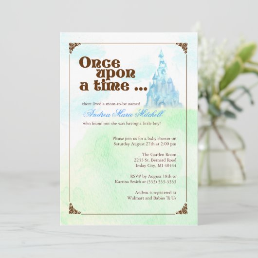 Eens op een Uitnodiging van de Tijd (Staand voorkant)