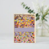 Eens opgekomen uit de grijze nacht van Paul Klee Briefkaart (Staand voorkant)