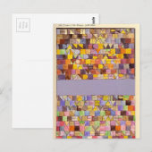 Eens opgekomen uit de grijze nacht van Paul Klee Briefkaart (Voorkant / Achterkant)