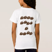 eens per keer t-shirt (Achterkant)