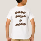 eens per keer t-shirt (Achterkant)