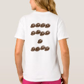 eens per keer t-shirt (Achterkant)