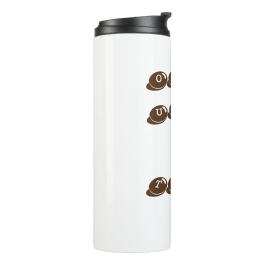 eens per keer thermosbeker (Gedraaid links)