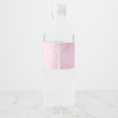 Eens Upon A Time Prinses Waterfleslabels Waterfles Etiket (Achterkant)