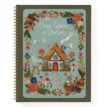 Eens Upon een Droom Geborduurd Cottage Journaal